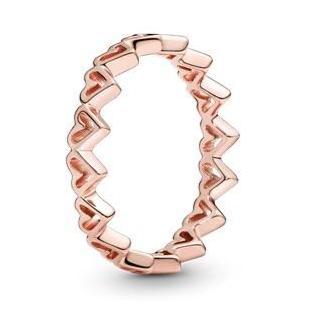 Anillo Pandora Corazones Oro Rosa Costa Rica Nicola Joyeria