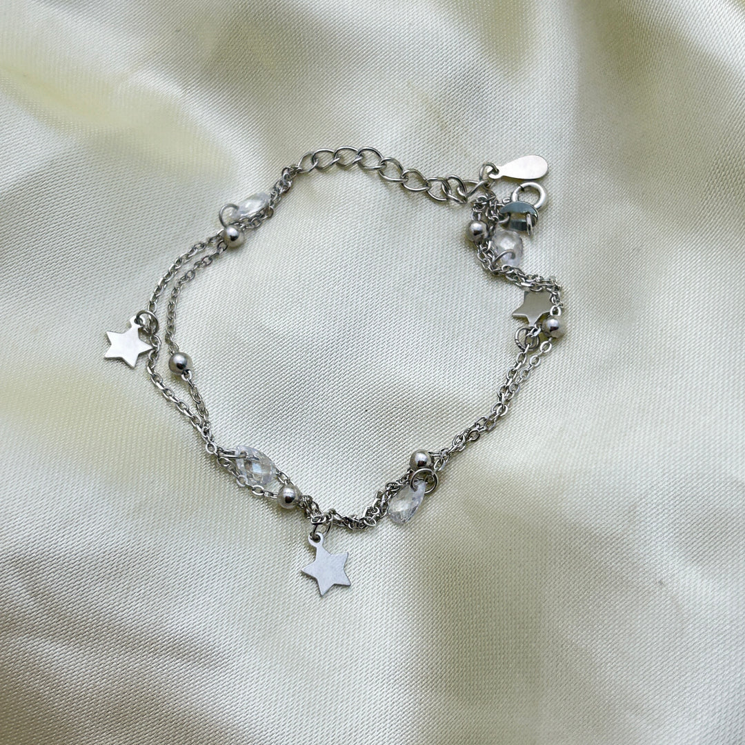 Pulsera Estrellas Plata 925