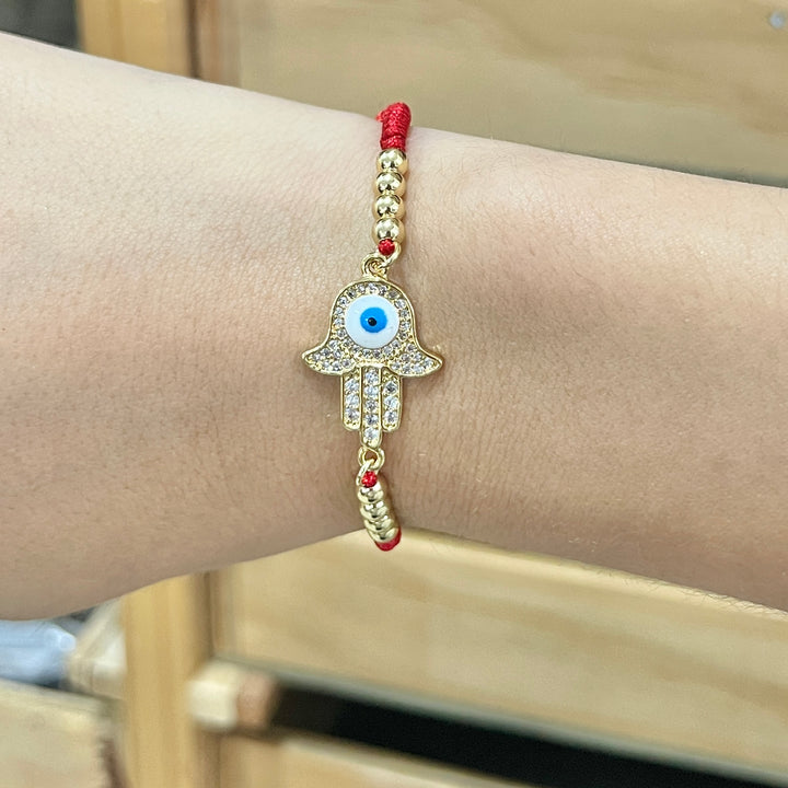 Pulsera Acero mano Fátima 🪬🤍