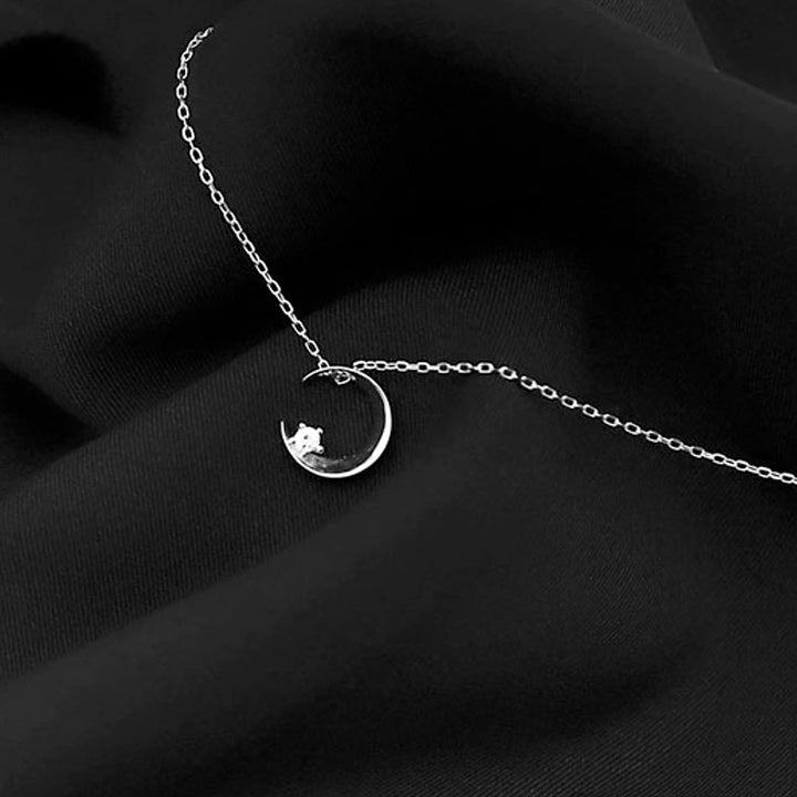 Collar Plata Luna