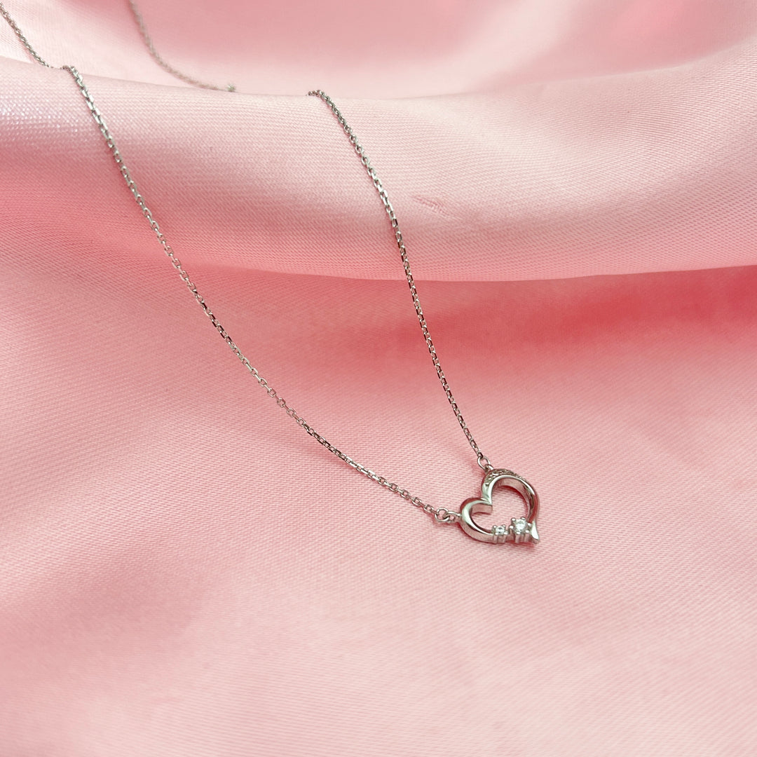 Collar Plata Corazón ❤️