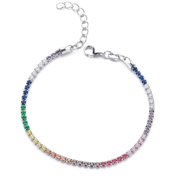 Pulsera Tennis Plata 925