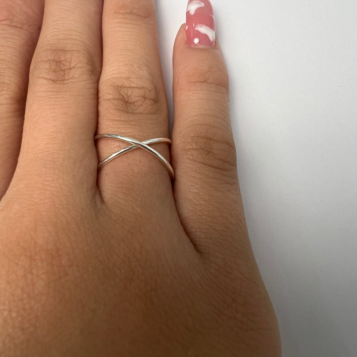 Anillo de Plata  Enlazadito