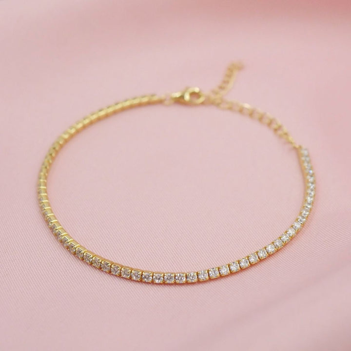 Pulsera Tennis Plata 925