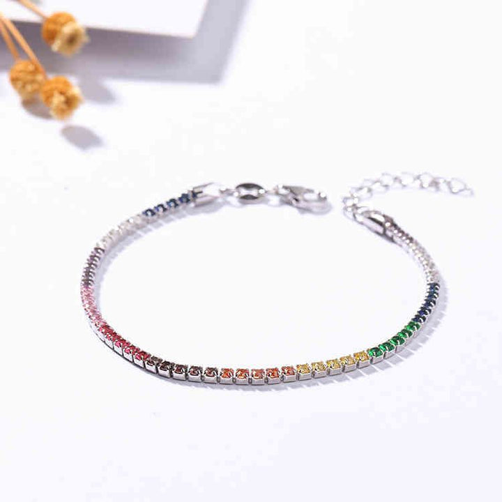 Pulsera Tennis Plata 925