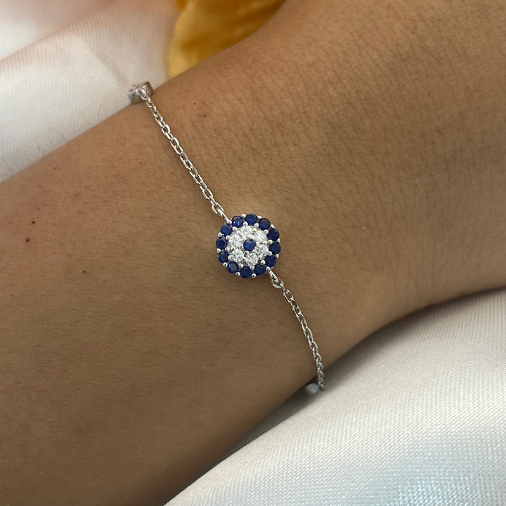 Pulsera Plata Nazar 🧿