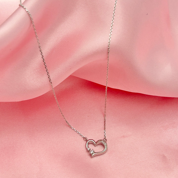 Collar Plata Corazón ❤️