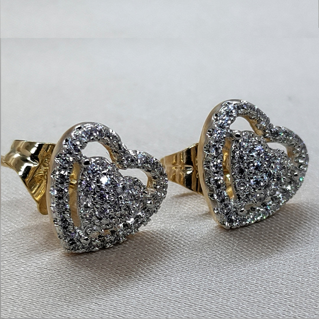 Aretes de Acero Rayo de Amor