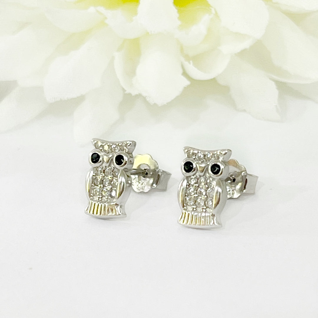 Arete de Plata Búho 🦉