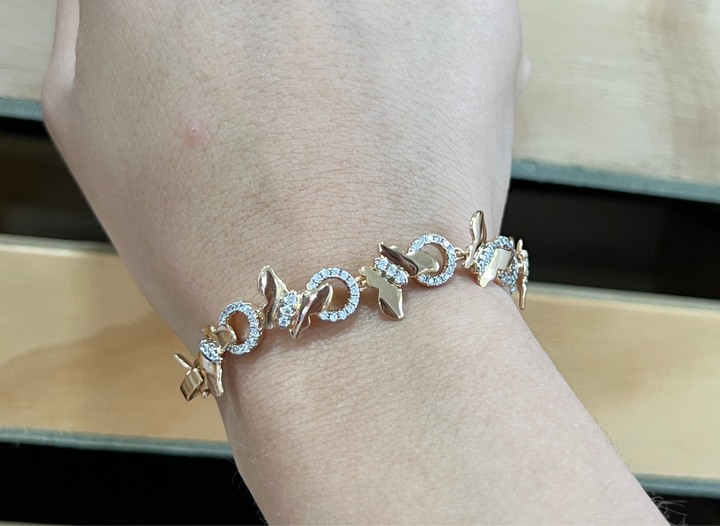 Pulsera Acero Vuelo Mágico 🦋