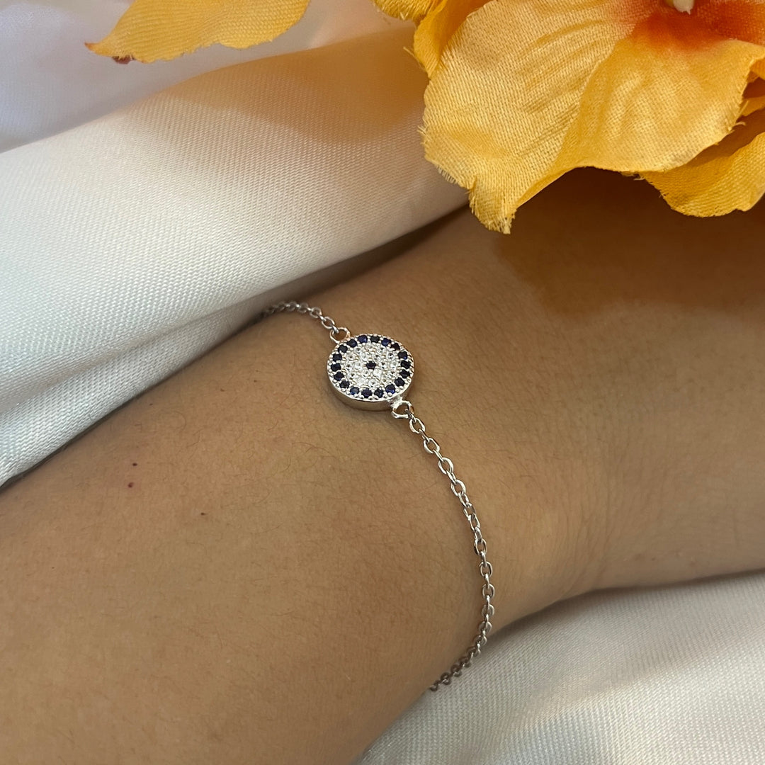 Pulsera Plata Ojo Turco 🧿