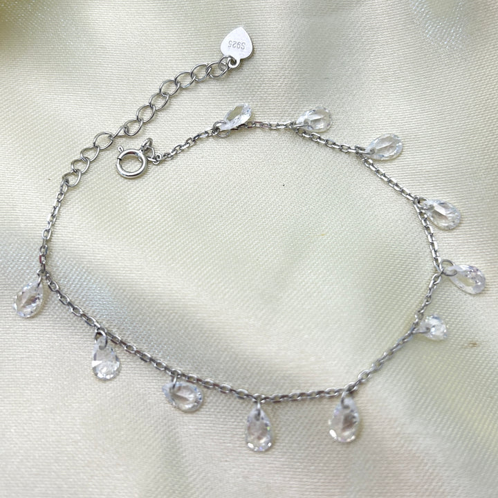 Pulsera Gotas Plata 925