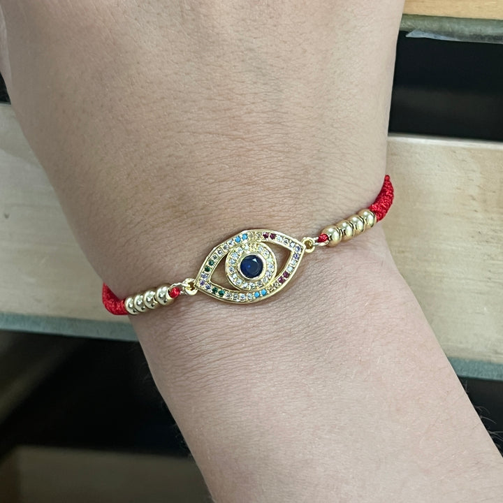 Pulsera Acero Ojos Turcos Colores👀❤️