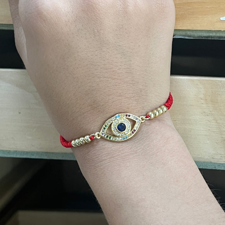 Pulsera Acero Ojos Turcos Colores👀❤️