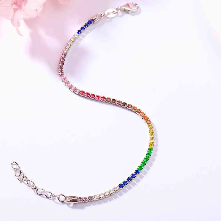 Pulsera Tennis Plata 925