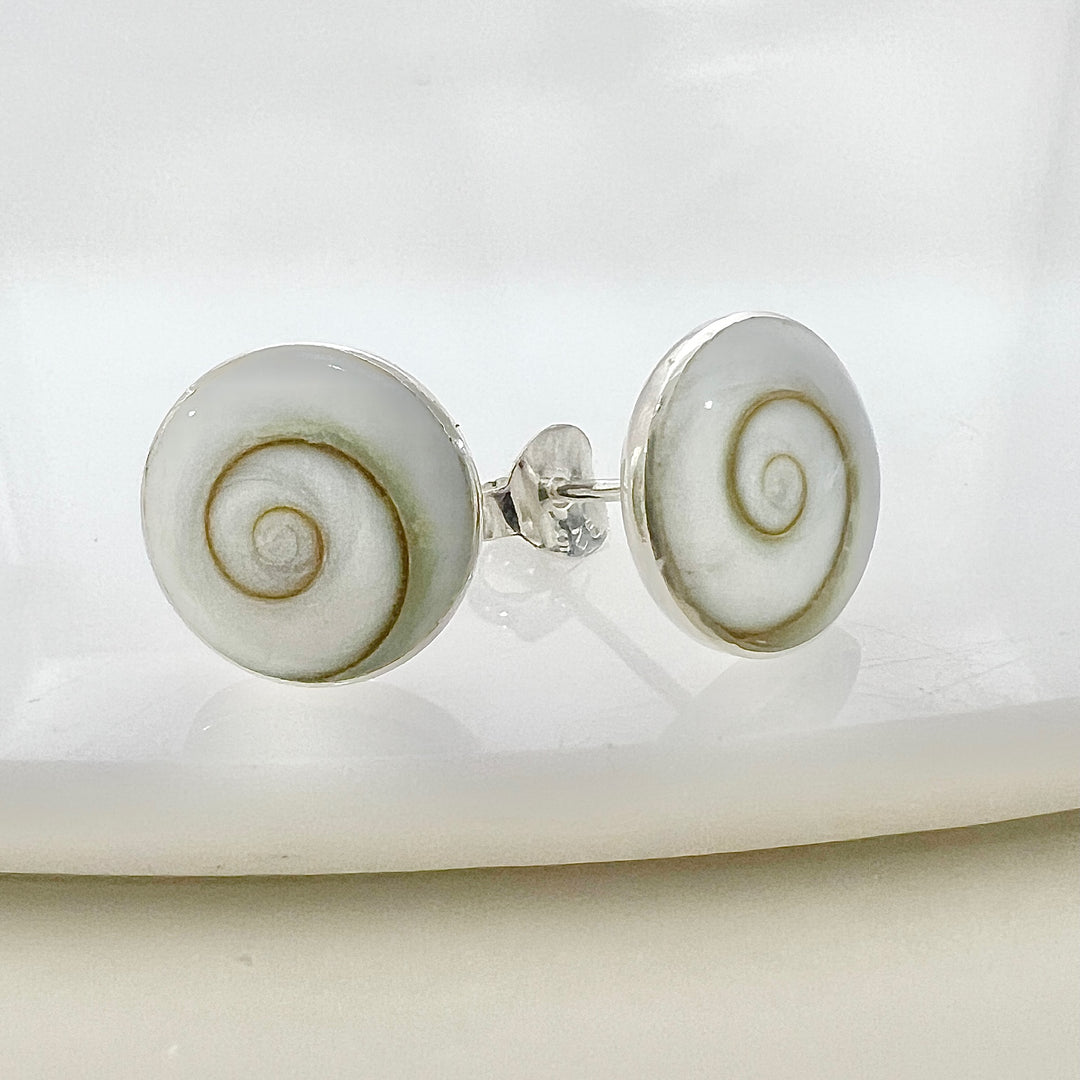  ▷ Aretes Ojo de Shiva ꩜ | Plata 925 | Nicola Joyería 🇨🇷