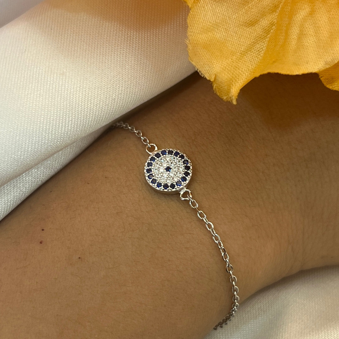 Pulsera Plata Ojo Turco 🧿