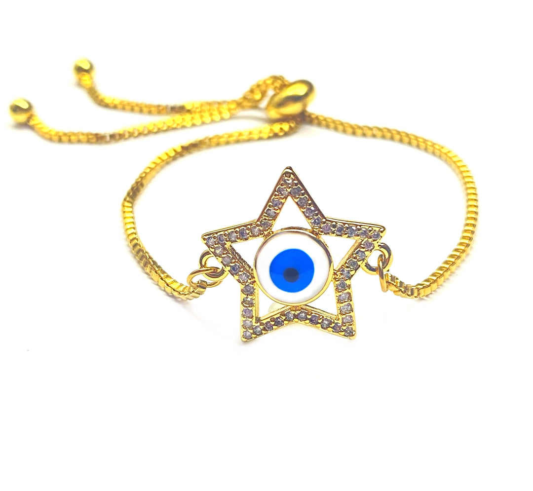 Pulsera Acero ⭐️👁 Estrella Ojo