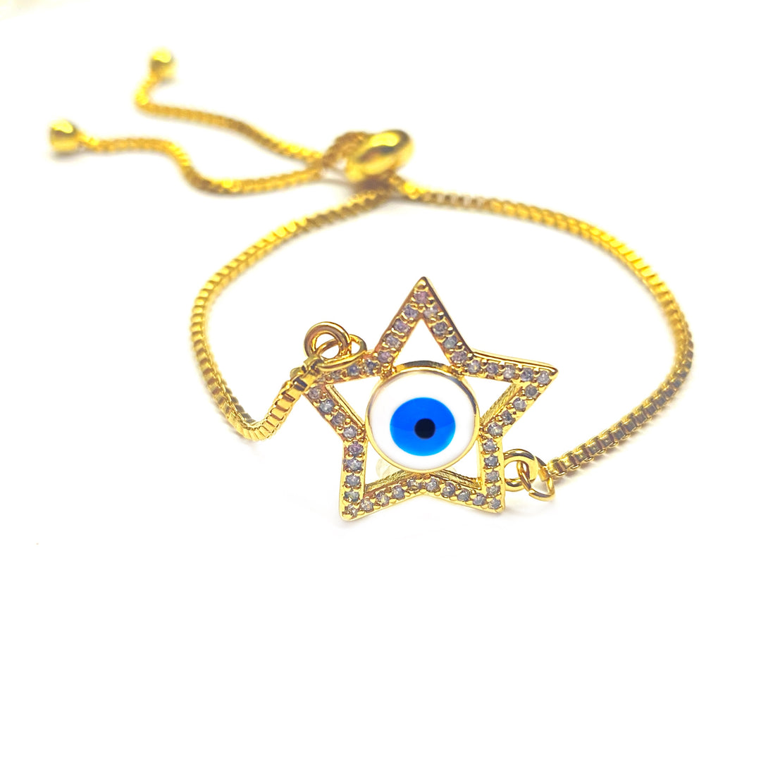 Pulsera Acero ⭐️👁 Estrella Ojo